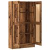 vidaXL Book Cabinet Old wood Engineered wood Medium Book Cabinet