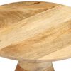 vidaXL Side Table Mango wood tones Solid mango wood Small Durable