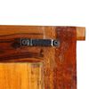 vidaXL Coat Rack Set of 2 Multicolor Solid reclaimed wood Wall mounting