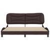 vidaXL Bed Frame Dark Brown