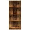 vidaXL Bookcase Old wood Engineered wood 23.6 x 9.4 x 56.3 in Bookcase