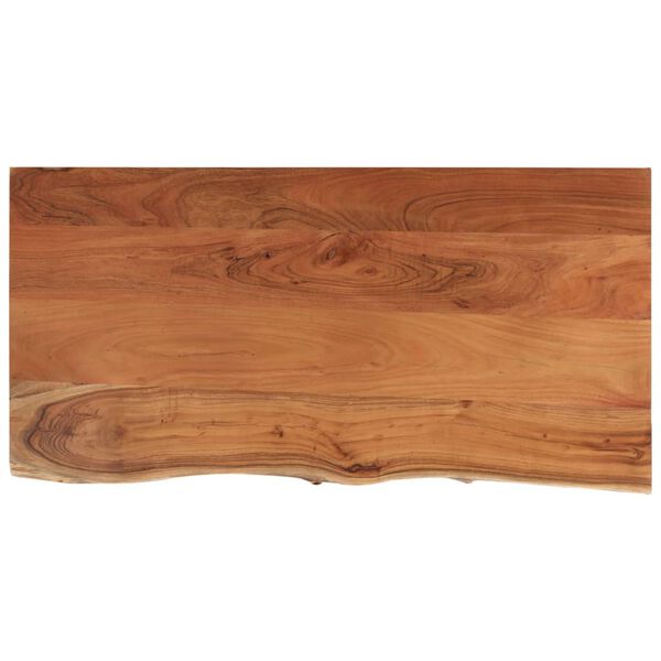 vidaXL Table Top Natural wood Solid acacia wood 31.5 in x 15.7 in