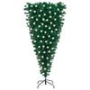 vidaXL Christmas Tree Green PVC, Steel 59.1 in Christmas Tree