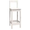 vidaXL Bar Set White Solid pine wood Medium Seats Many Bar Set