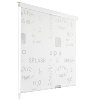 vidaXL Shower Roller Blind 31.5"x94.5" Splash