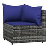 vidaXL Patio Lounge Set Grey