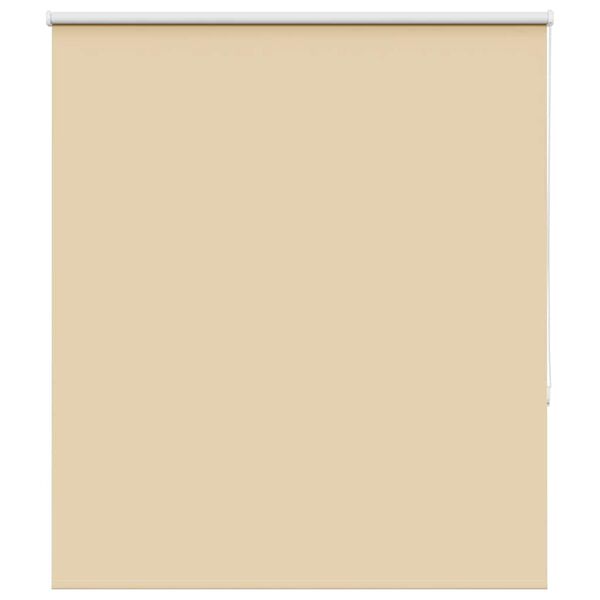 vidaXL Roller Blind Beige Polyester, Aluminum 47.2 x 51.2 in