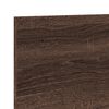 vidaXL Wall Cabinet Brown Oak Engineered Wood Medium Wall Cabinet