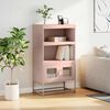 vidaXL Highboard Pink Cold-rolled steel Mid-sized Highboard