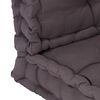 vidaXL Pallet Cushion Anthracite