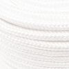 vidaXL Boat Rope Full White 0.47 " 820.2 ' Polypropylene