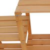 vidaXL Planter Brown Solid fir wood 38.2 x 12.2 x 34.3 in Shelving