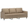 vidaXL Sofa Set Cappuccino