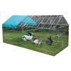 Kerbl Small Animal Outdoor Enclosure Silver Galvanized Metal Large