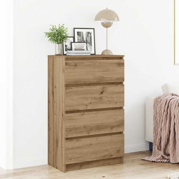 vidaXL Sideboard Artisan oak Engineered wood Standard Sideboard