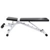 vidaXL Workout Bench with Barbell and Dumbbell Set 67.2 lb (90484+90377)