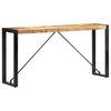 vidaXL Console Table Brown and black