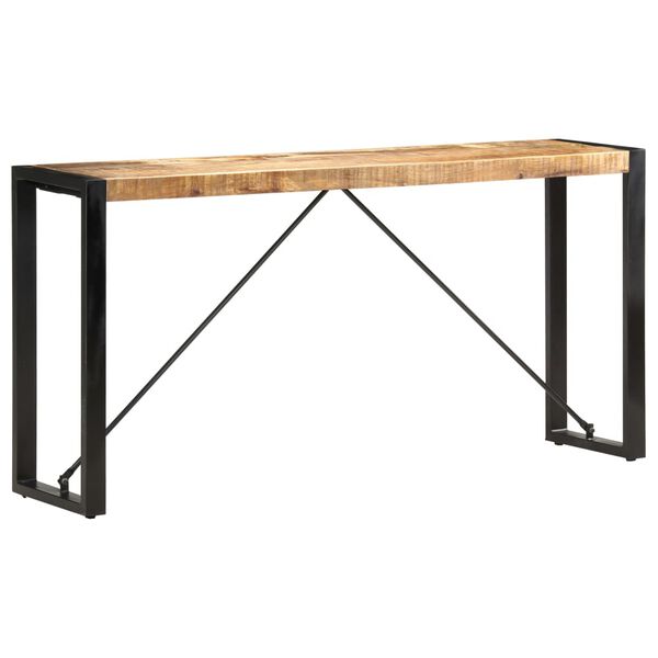 vidaXL Console Table Brown and black
