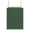 vidaXL Paper Bags 50 pcs with Handles Green 32x22x28 cm