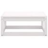vidaXL Garden Lounge Set White Solid Pine Wood Large Modular