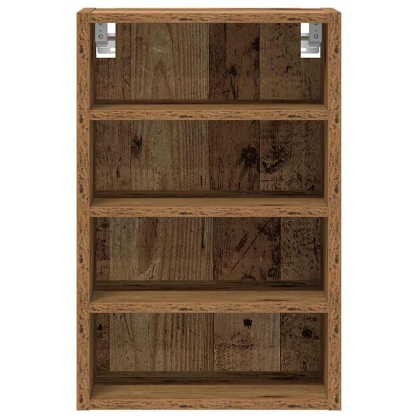 vidaXL Hanging Cabinet Old wood Engineered wood Medium Hanging Cabinet