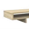 vidaXL Monitor Stand Sonoma Oak 39.4x10.6x5.9" Engineered Wood