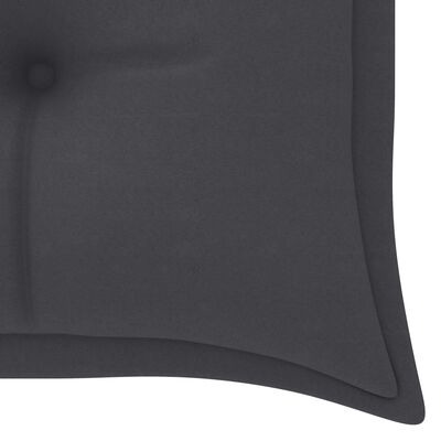 vidaXL Garden Bench Cushion Anthracite 59.1"x19.7"x2.8" Fabric