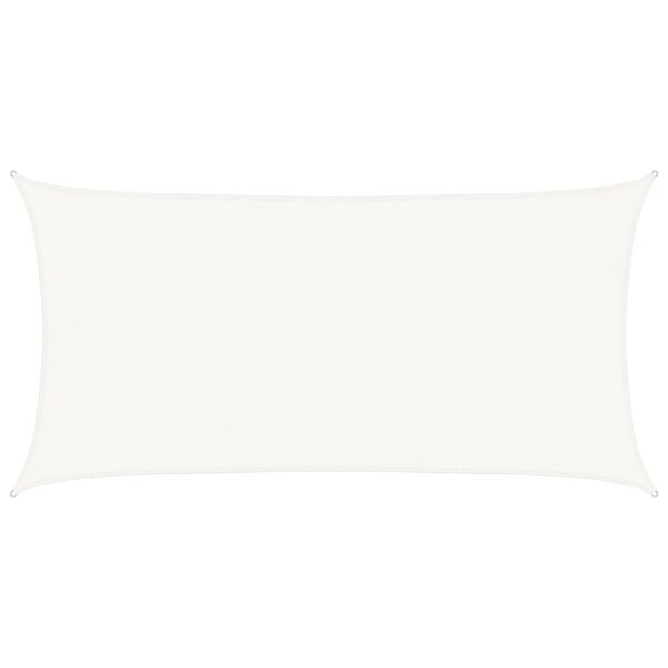 vidaXL Sunshade Sail 1.75 oz/ft² White 13.1x23.0' HDPE