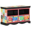 vidaXL TV Cabinet with Drawer Multicolour 31.50 x 13.78 x 19.69 in