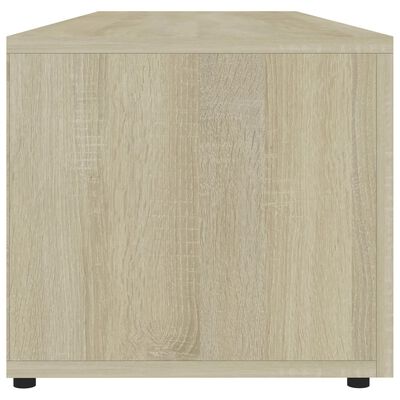 vidaXL TV Cabinet Sonoma Oak 47.2"x13.4"x11.8" Engineered Wood