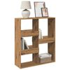 vidaXL Book Cabinet Artisian Oak Engineered Wood Medium Book Cabinet