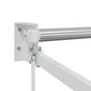 vidaXL Awning Manual White 177.17" x 118.11" Metal