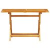 vidaXL Garden Dining Set Folding 7 pcs Brown solid acacia wood