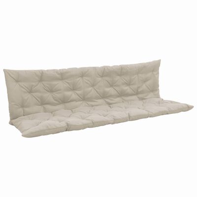 vidaXL Cushion for Swing Chair Cream 78.7" Fabric