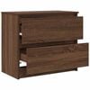 vidaXL TV Cabinet Brown Oak Engineered Wood Medium TV Cabinet