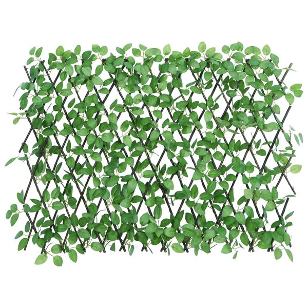 vidaXL Artificial Ivy Trellis Expandable Green 70.9x25.6"