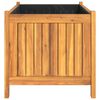 vidaXL Garden Planter Natural Wood Solid Acacia Wood
