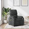 vidaXL Massage Recliner Chair Dark grey