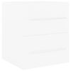 vidaXL Sink Cabinet With Basin White Engineered wood Compact