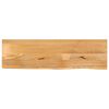 vidaXL Table Top Natural Solid mango wood 55.1 x 7.9 x 1.0 in Durable