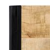 vidaXL Headboard Brown Solid Mango Wood 70.9 in Durable Headboard