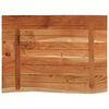 vidaXL Bathroom Countertop Natural Wood Solid Acacia wood 31.5x23.6 in