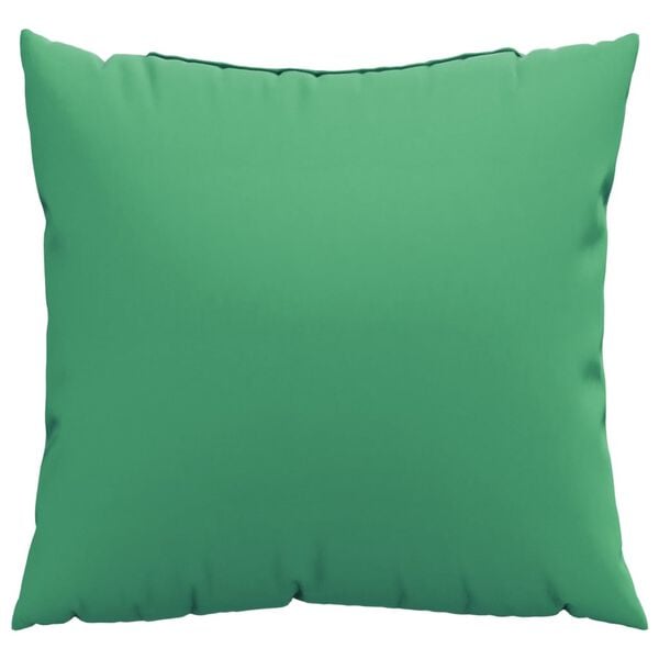 vidaXL Sofa Cushion Set of 4 Green Fabric (100% polyester)
