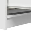 vidaXL Sideboard White Engineered wood Medium Sideboard Rectangular