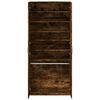vidaXL Shoe Cabinet Smoked Oak Engineered Wood