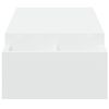 vidaXL Monitor Stand with Storage White 39.4x10.6x5.9" Engineered Wood
