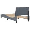 vidaXL Bed Frame Dark Grey