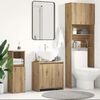 vidaXL Bathroom Sink Cabinet Artisan Oak Engineered Wood Medium
