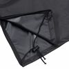 vidaXL Garden Umbrella Cover Black 420D Oxford fabric with PU coating