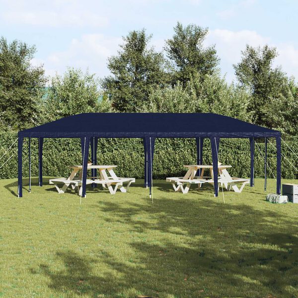 vidaXL Party Tent Blue and White 800 x 400 x 266 cm